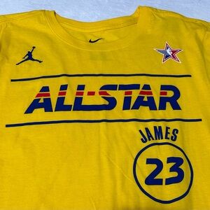 New with Tag Men Nike All Star LeBron James Graphic T Shirt Size Men Small